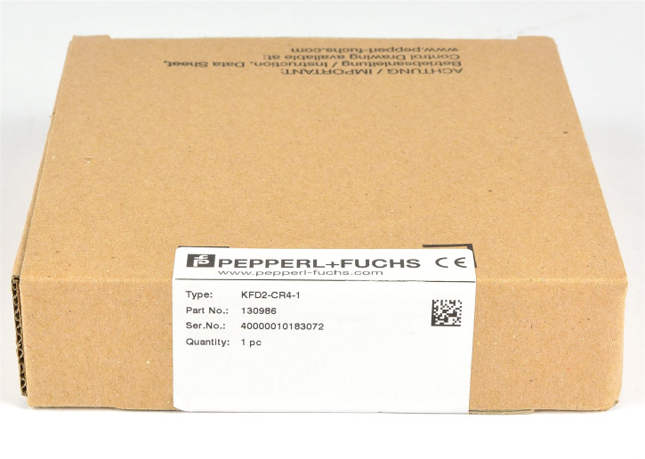 Pepperl + Fuchs KFD2-CR4-1 Transmitterspeisegerät Part No.: 130986