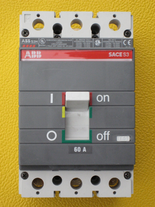 ABB S3H150 SACE ISOMAX Leistungsschalter 1SDA037350R0001