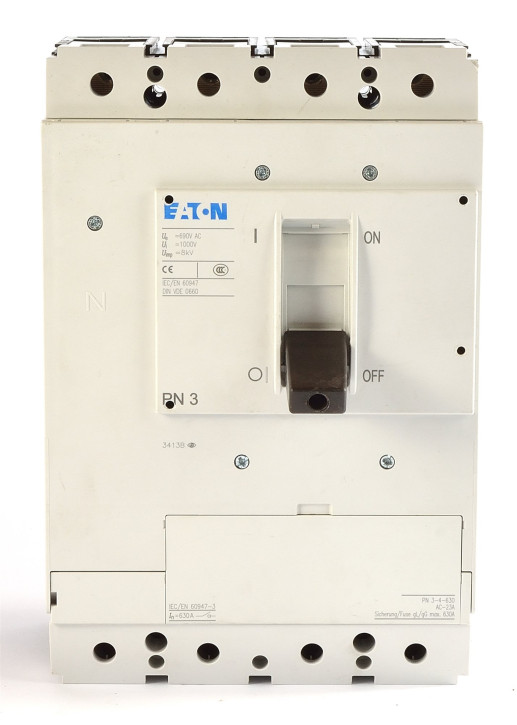 Eaton PN3-4-630 Lasttrennschalter 4polig 630A / vorb. für Drehgriff 