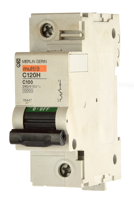 Merlin Gerin multi9 C120N Sicherungsautomat C100 gebraucht