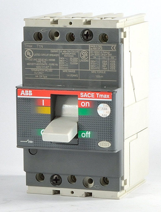 ABB T1N Tmax Leistungsschalter 15A 