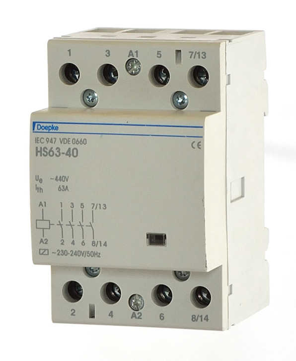Doepke HS63-40 Schütz 63A / 230V 4Schließer