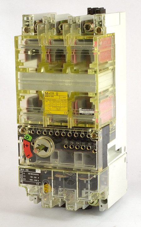 Moeller NZM9-250 Leistungsschalter + ZM 9-200 + U-NZM9