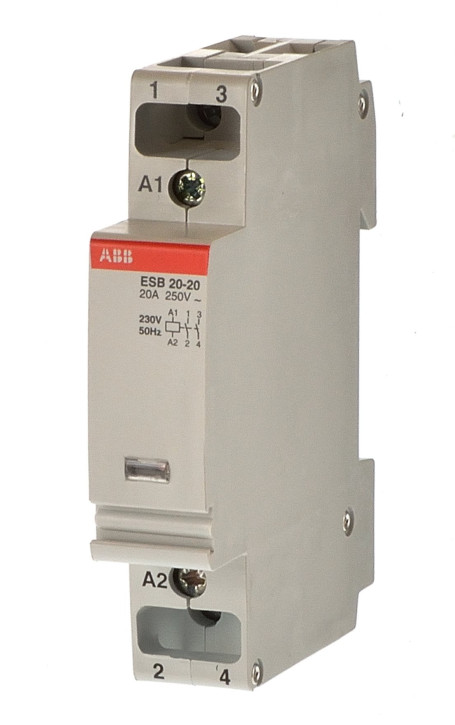 ABB ESB20-20 Schütz 20A 2 Schließer Spule 230VAC GHE3211102R0006