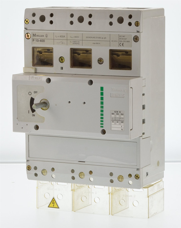Moeller P10-400 Leistungsschalter mit D-NZM10 / gebraucht