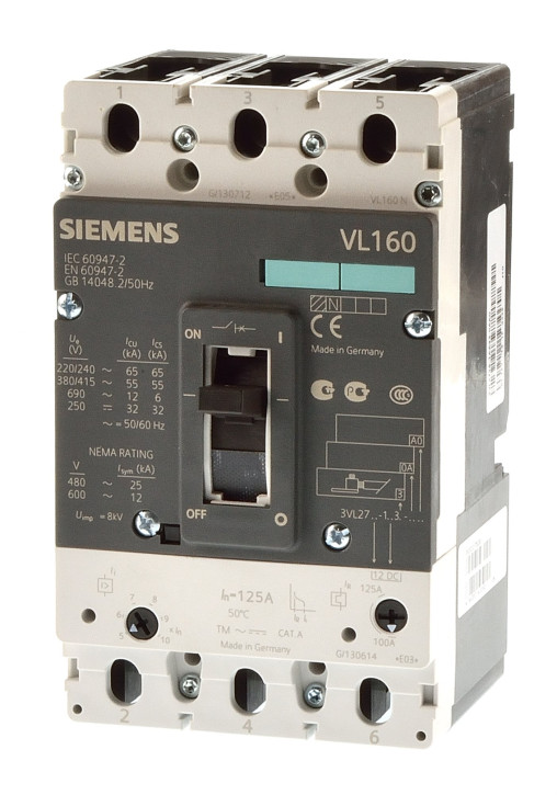 Siemens 3VL2712-1DC33-0AA0 Leistungsschalter VL160  