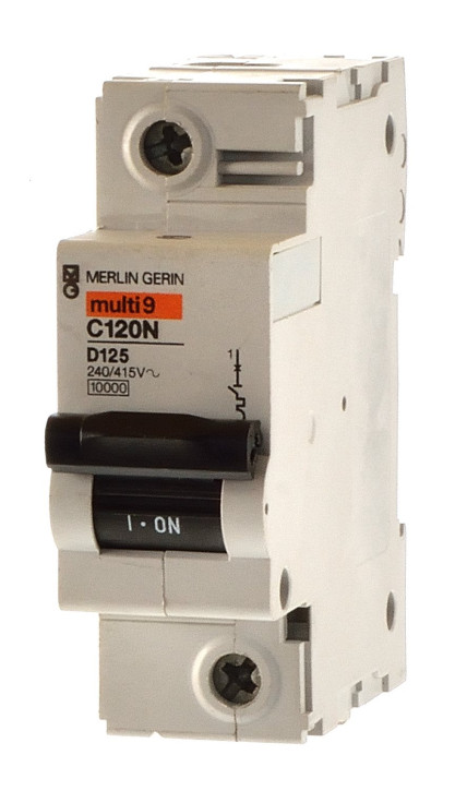 Merlin Gerin Multi9 C120N Sicherungsautomat D125 125A 1 polig 10KA