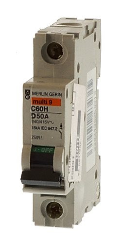 Merlin Gerin multi9 C60H D50A Sicherungsautomat 15KA Art. 25091