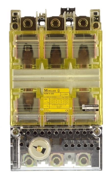 Moeller NZM9-250-EA Leistungsschalter mit rückseitiger Schaltachse