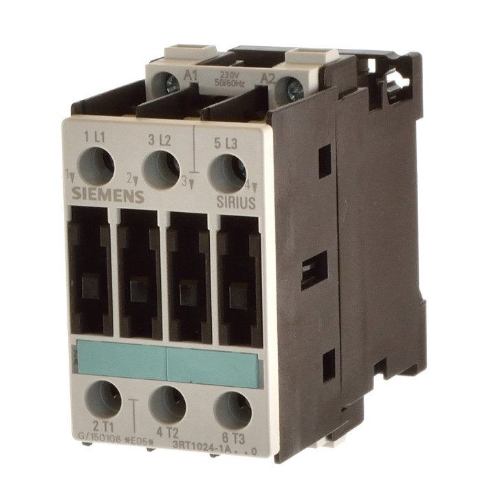Siemens 3RT1024-1BB40 Schütz 24Volt AC3 5,5KW 
