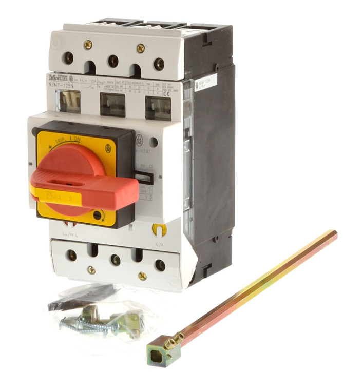 Moeller NZM7-125N + V-NZM7  Lasttrennschalter 125A 3polig 