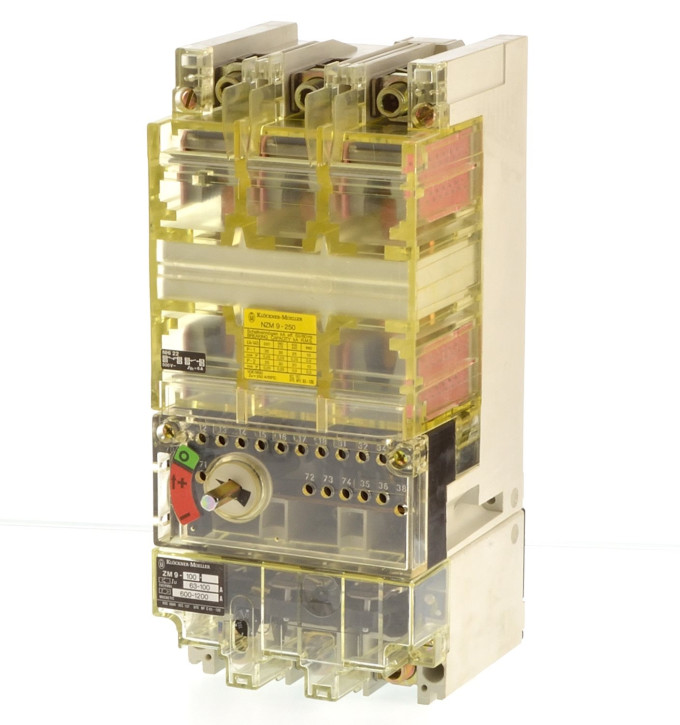 Moeller NZM9-250 Leistungsschalter + ZM 9-100 +NHi22