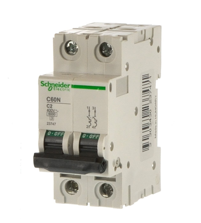 Schneider C60N 2P C2 Sicherungsautomat 2polig 23747