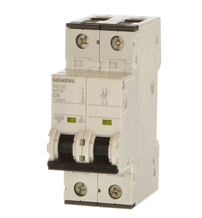 Siemens 5SY4205-7 Sicherungsautomat C0,5 2 polig 10KA