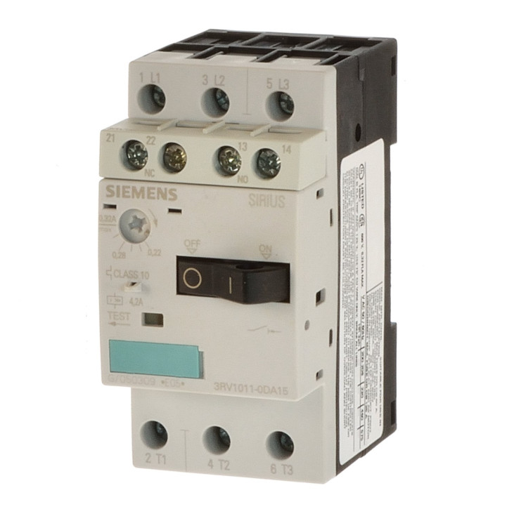 Siemens 3RV1011-1HA15 5,5-8 A Leistungsschalter 