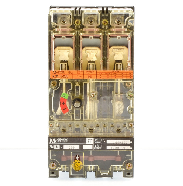 Moeller NZMH6-200 / ZM6-200 Leistungsschalter 200A 3polig