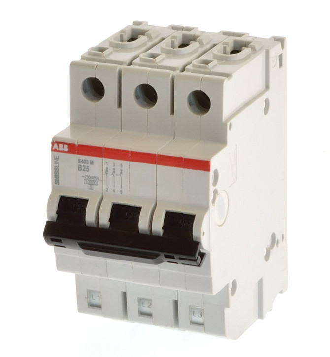 ABB S403E B25 Leitungsschutzschalter SMISSLINE 2CCS573001R0255 
