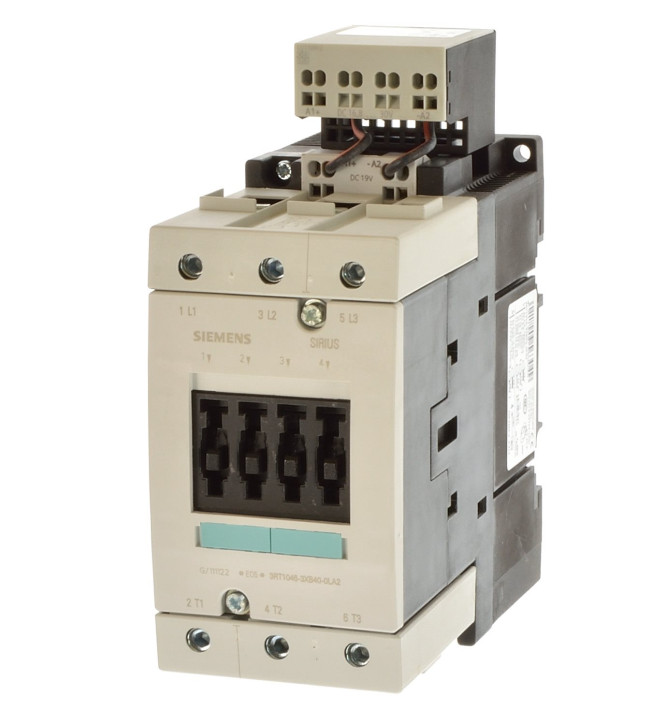 Siemens 3RT1046-3XB40-0LA2 SCHUETZ AC3:45KW/400V DC24V 