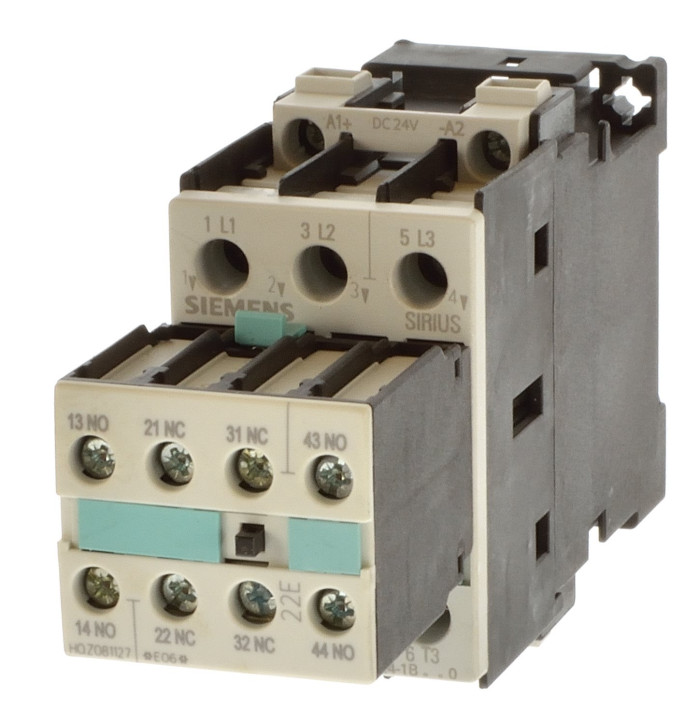 Siemens 3RT1023-1BB44 Schütz 24Volt AC3 4KW ohne Ovp.