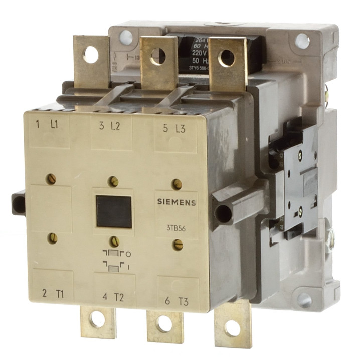 Siemens 3TB56 17-0A Schütz 200KW Spule 220VAC