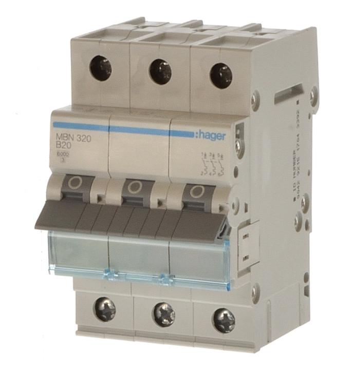 Hager MBN320 Sicherungsautomat B20 431041