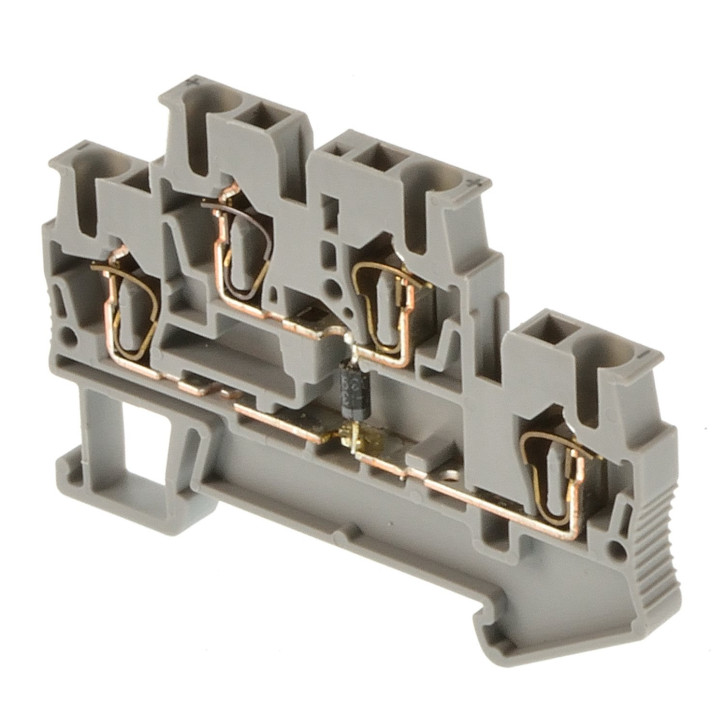 Phoenix Contact STTB 2,5-DIO/O-U Doppelstock-Zugfederklemme - 3031555