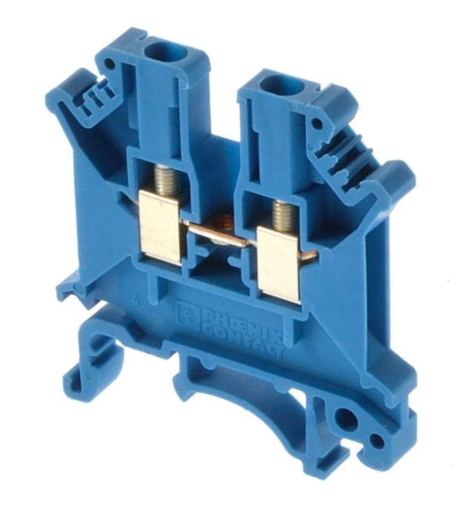 (Grundpreis 0,795€/Stk.) 2 Stück Phoenix Contact UK 3 N BU Reihenklemme 3001514