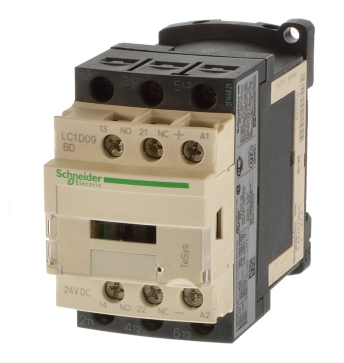 Schneider LC1D09BD Schütz 4KW Spule 24VDC 035307 