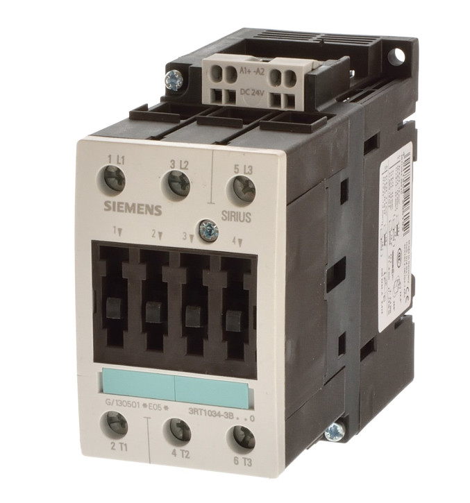 Siemens 3RT1034-3BB40 Schütz 15KW Spule 24VDC