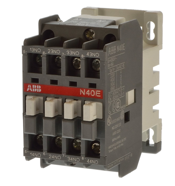 ABB N40E Hilfsschütz 24VAC 1SBH141001R8140