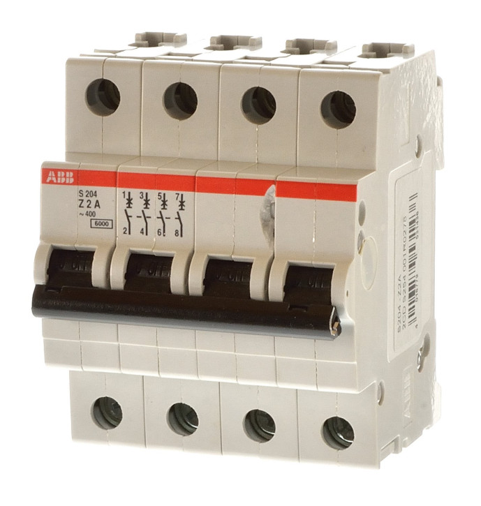 ABB S204-Z2 Sicherungsautomat 2CDS254001R0278 beschädigt