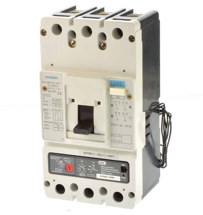 Siemens 3VF5211-2BM61-0AP1 Leistungsschalter 400A 