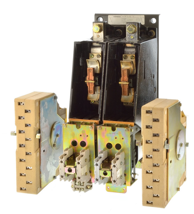 Siemens 3TC7814-0E Schütz 2 polig  400A 3TC78 Spule 220VDC komplett