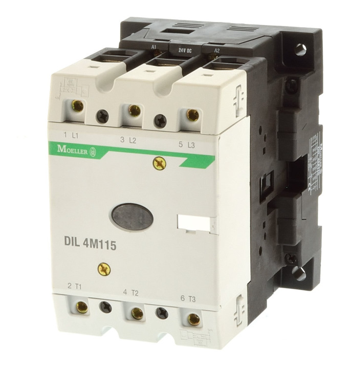 Moeller DIL4M115 Schütz 55KW Spule 24VDC