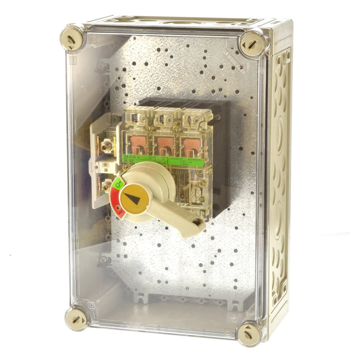 Moeller N6-160 Lasttrennschalter 160A mit Griff u. Gehäuse