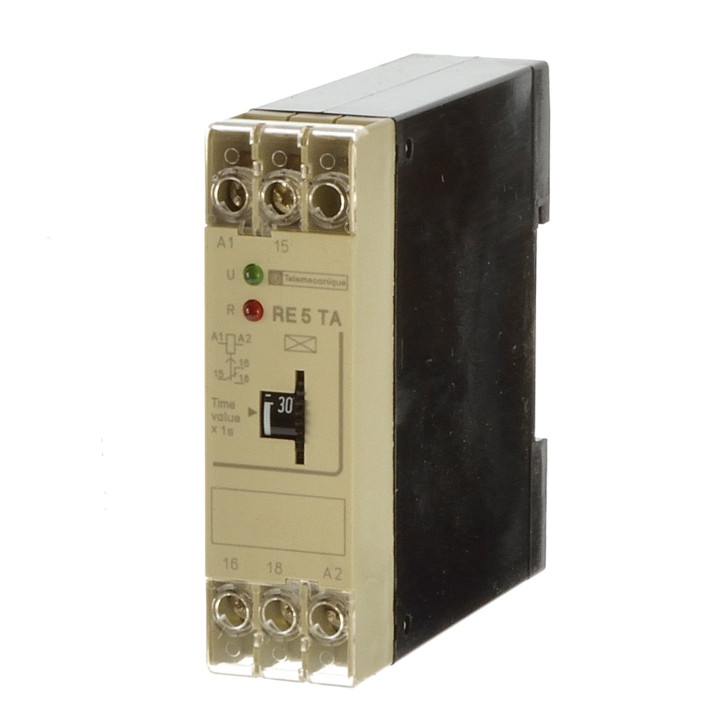 Telemechanique RE5 TA311FT0 Zeitrelais 0,3-30s / 110-130VAC