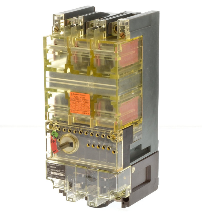 Moeller NZMH9-250 Leistungsschalter + ZM 9-100 