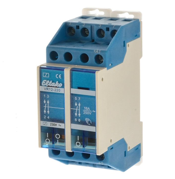 Eltako VR12-220-230V AC Schaltrelais 2Ö+2S 