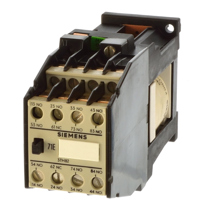 Siemens 3TH8271-0BB4 Schütz 1xÖ + 7xS Spule 24VDC
