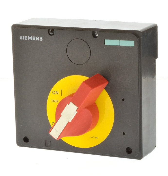Siemens 3VL9600-3HC00  Frontdrehantrieb NOT-AUS, rot/gelb