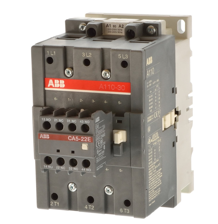 ABB A110-30-22 Schütz 55KW Spule 230-240V/50Hz 1SFL451001R4222
