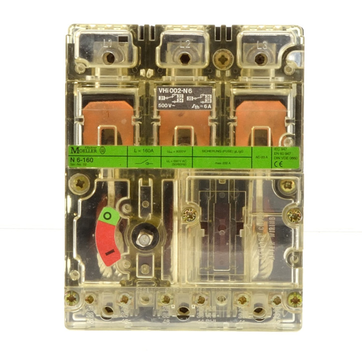 Moeller N6-160V +VHi002-N6Lasttrennschalter 160A ohne Ovp.