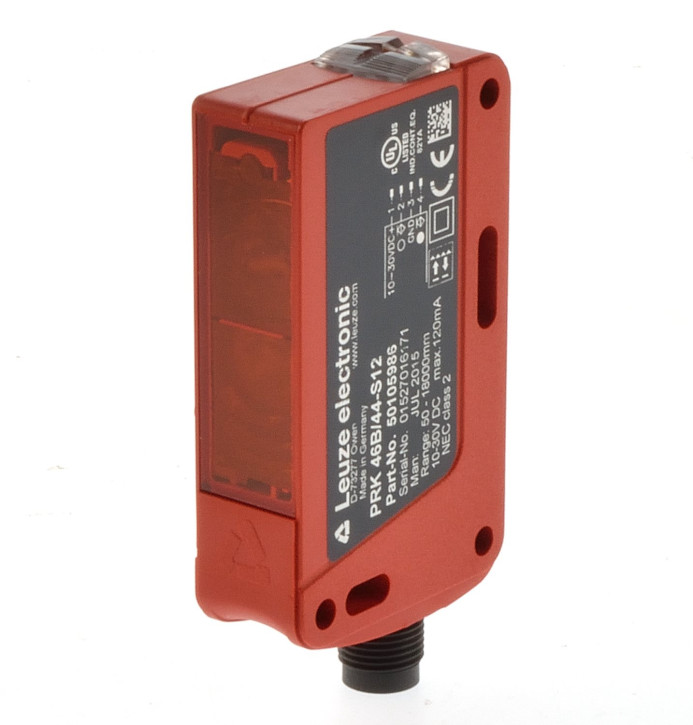 Leuze PRK 46B/44-S12 Reflektionslichtschranke 50105986