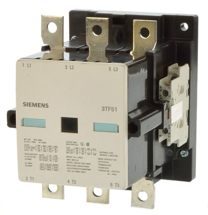 Siemens 3TF51 22-0AP0 Schütz 75KW Spule 230VAC neuer Typ