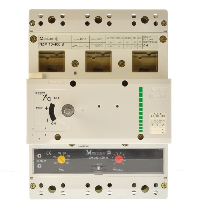 Moeller NZM10-400 S Leistungsschalter mit D-NZM10