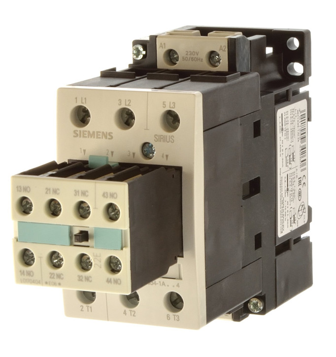 Siemens 3RT1034-1AD24 Schütz 15KW Spule 42V-50/60Hz