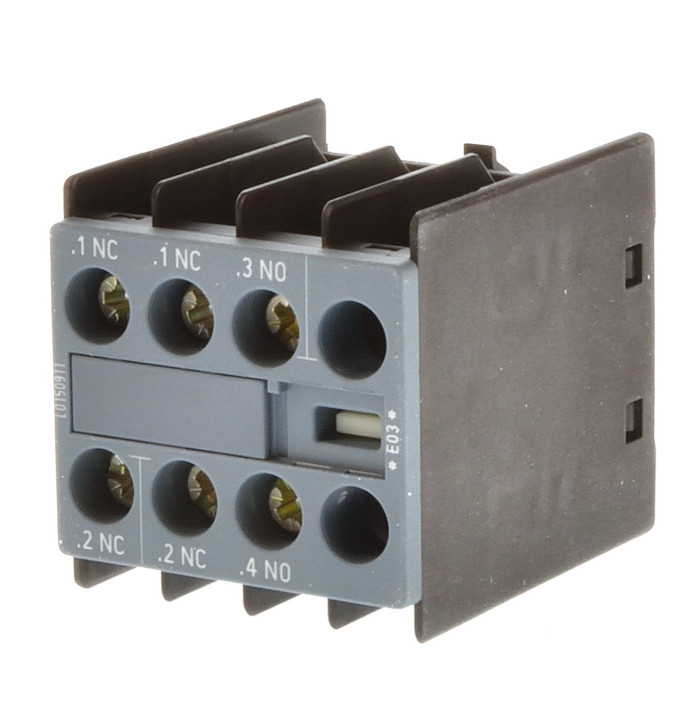 Siemens 3RH2911-1HA13  Hilfsschalter 1S+3Ö 