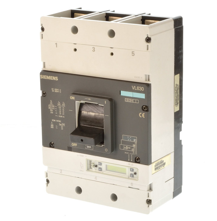 Siemens 3VL5750-1DC36-8CA0 Leistungsschalter 500A