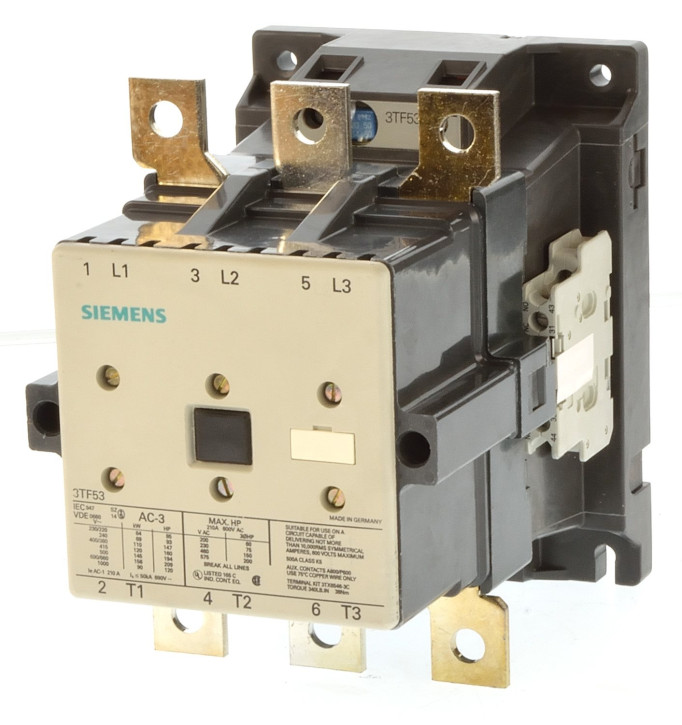 Siemens 3TF53 22-1DB4 Schütz 110KW Spule 24VDC