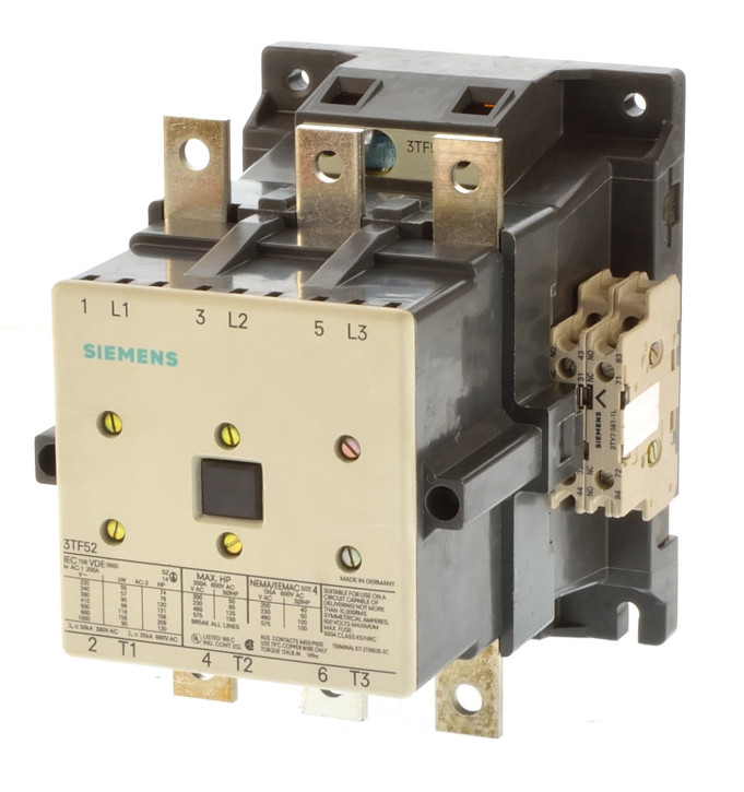 Siemens 3TF52 44-0AP0 Schütz 90KW Spule 230VAC
